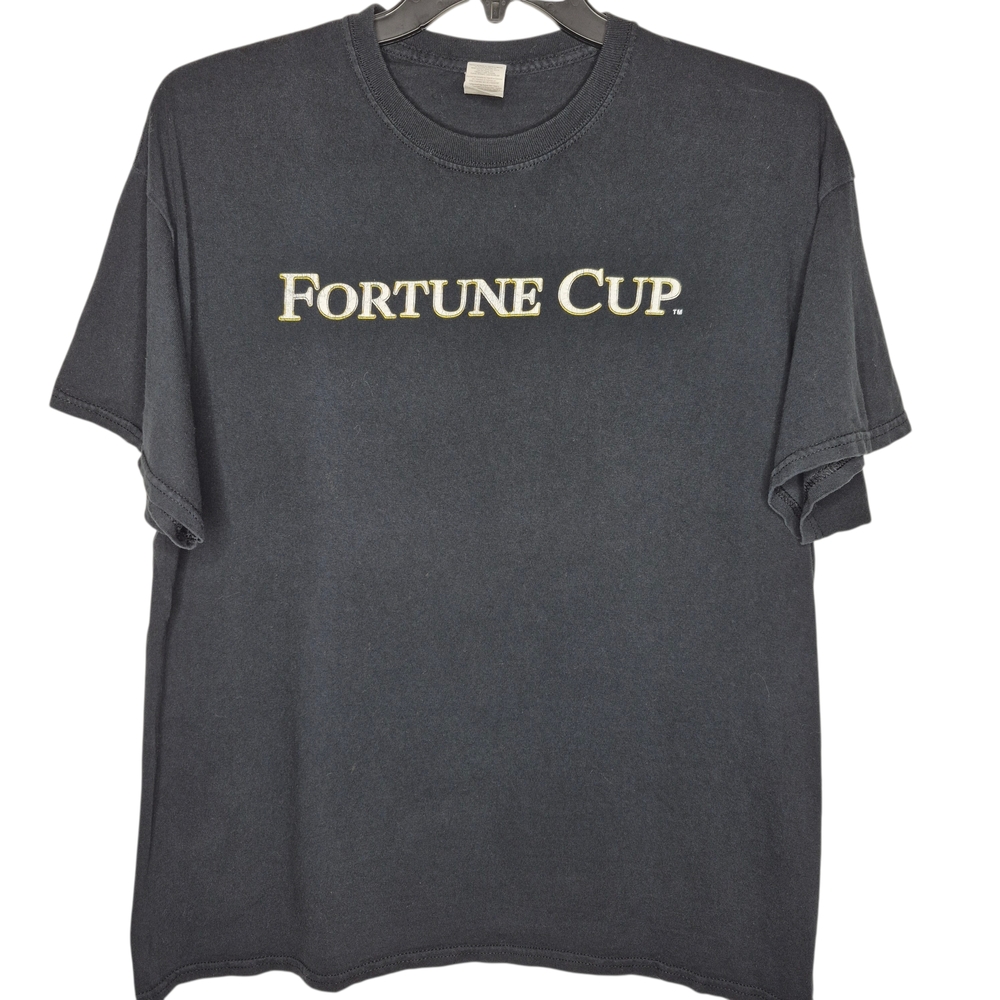 Konami Fortune Cup Horse Racing Game Promo T Shirt Size XL